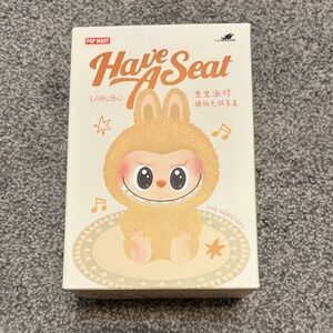 Pop Mart Labubu 'Have A Seat' Collectible Box